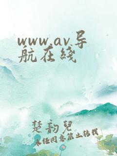 www.av导航在线