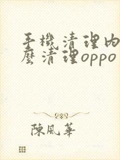 手机清理内存怎么清理oppo