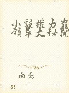 小说权力巅峰从领导大秘开始免费阅读