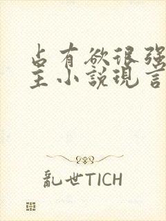 占有欲很强的男主小说现言