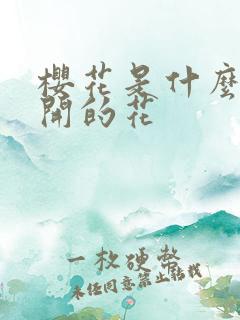 樱花是什么季节开的花