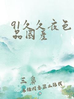 91久久夜色精品国产