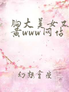 胸大美女又大又黄www网站