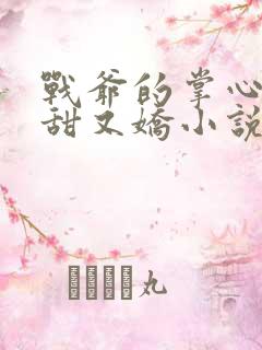 战爷的掌心宠又甜又娇小说免费阅读