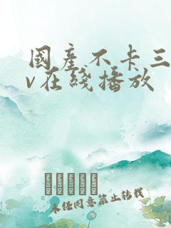 国产不卡三级av在线播放