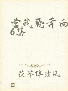 当我飞奔向你16集