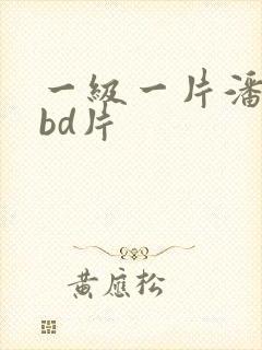 一级一片潘金莲bd片