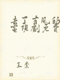 去了有风的地方电视剧免费观看