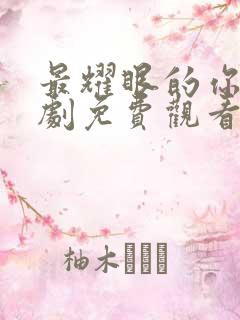 最耀眼的你电视剧免费观看全集完整版