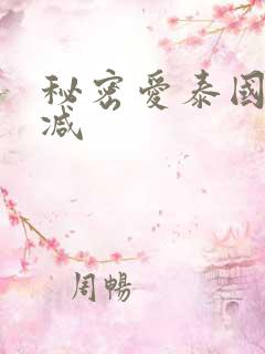 秘密爱泰国未删减