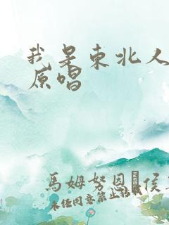 我是东北人歌曲原唱