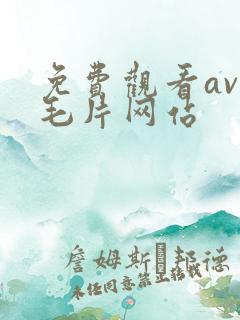 免费观看av的毛片网站