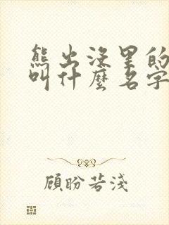 熊出没里的松鼠叫什么名字