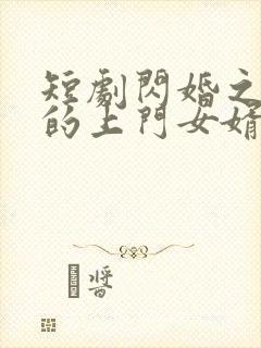 短剧闪婚之捡来的上门女婿是大佬