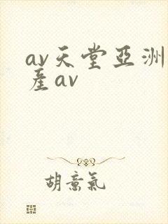 av天堂亚洲国产av