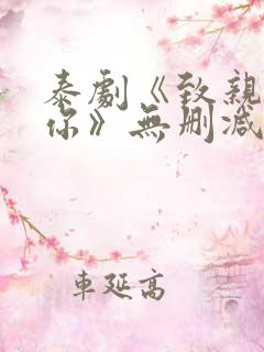 泰剧《致亲爱的你》无删减