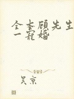 全本顾先生的第一宠婚