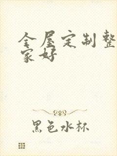 全屋定制整装哪家好