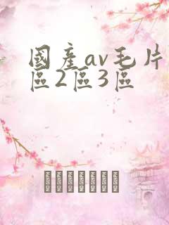 国产av毛片1区2区3区