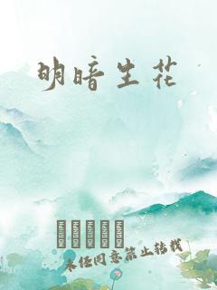 明暗生花