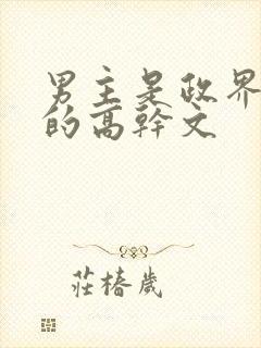 男主是政界大佬的高干文