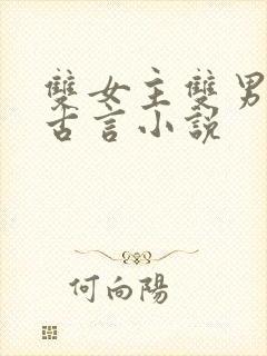 双女主双男主的古言小说