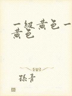 一级黄色一级片黄色