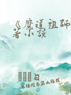 《魔道祖师》原著小说