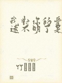 我对你的爱你永远不明了是什么歌