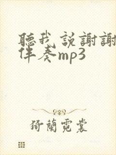 听我说谢谢你纯伴奏mp3