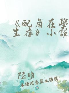 《配角在学院中生存》小说