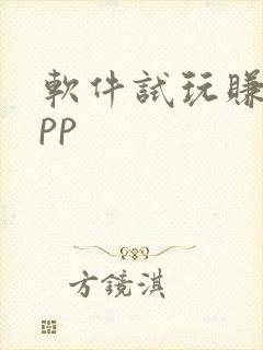 软件试玩赚钱app