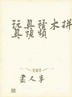 玩具积木拼装玩具视频