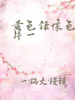 黄色录像色级一片一