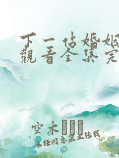 下一站婚姻免费观看全集完整版