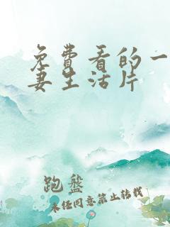 免费看的一级夫妻生活片