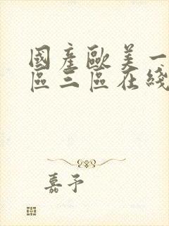 国产欧美一区二区三区在线不卡