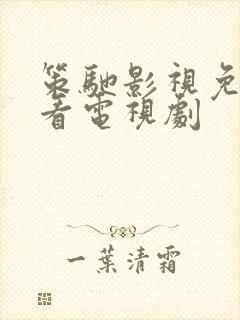 策驰影视免费观看电视剧