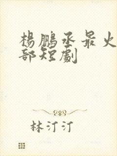 杨鹏丞最火的5部短剧