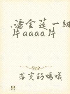 .潘金莲一级淫片aaaa片