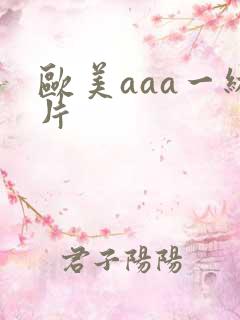 欧美aaa一级片
