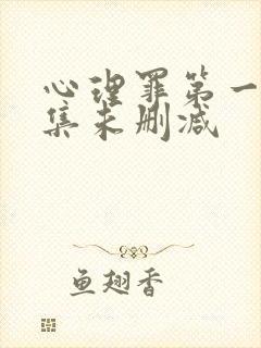 心理罪第一季全集未删减