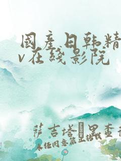 国产日韩精品av在线影院