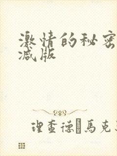 激情的秘密无删减版