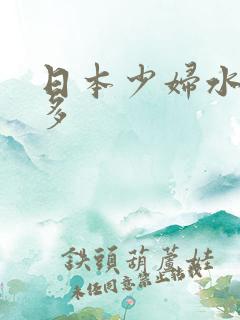 日本少妇水多毛多