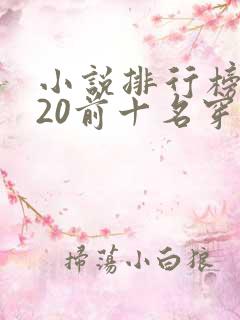 小说排行榜2020前十名穿越完结