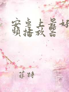 安卓上最好的视频播放器