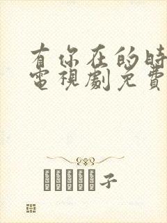 有你在的时光里电视剧免费观看