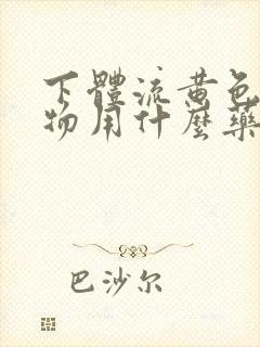 下体流黄色分泌物用什么药