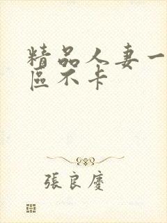 精品人妻一区二区不卡